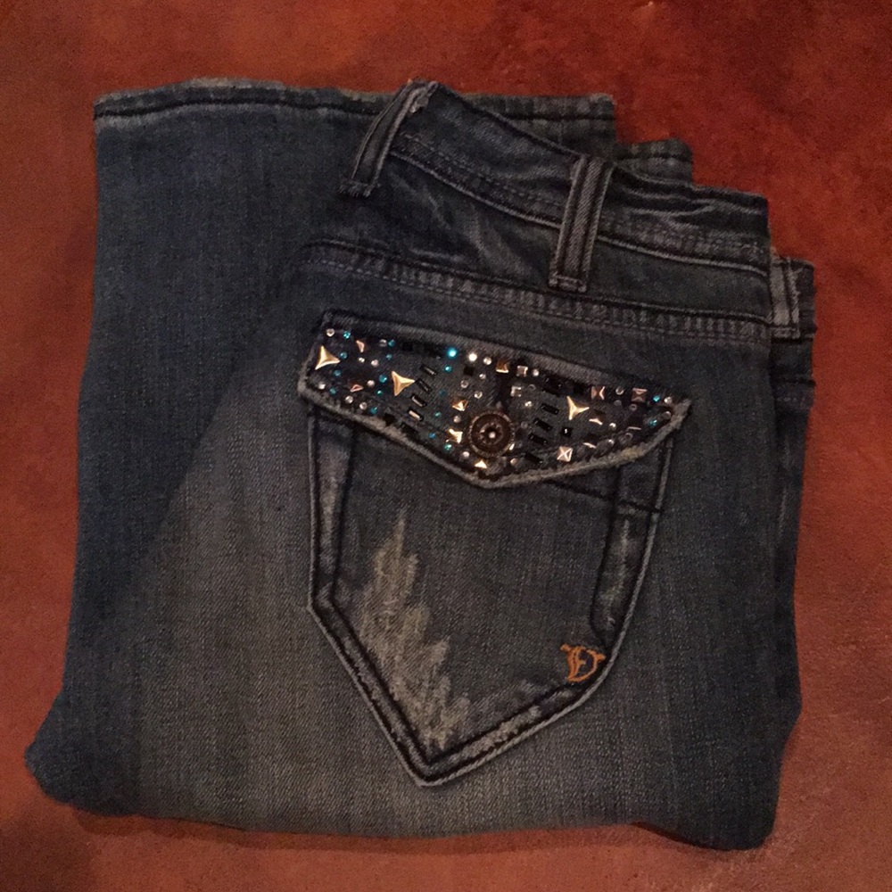 Vigoss boot cut jeans. Medium wash